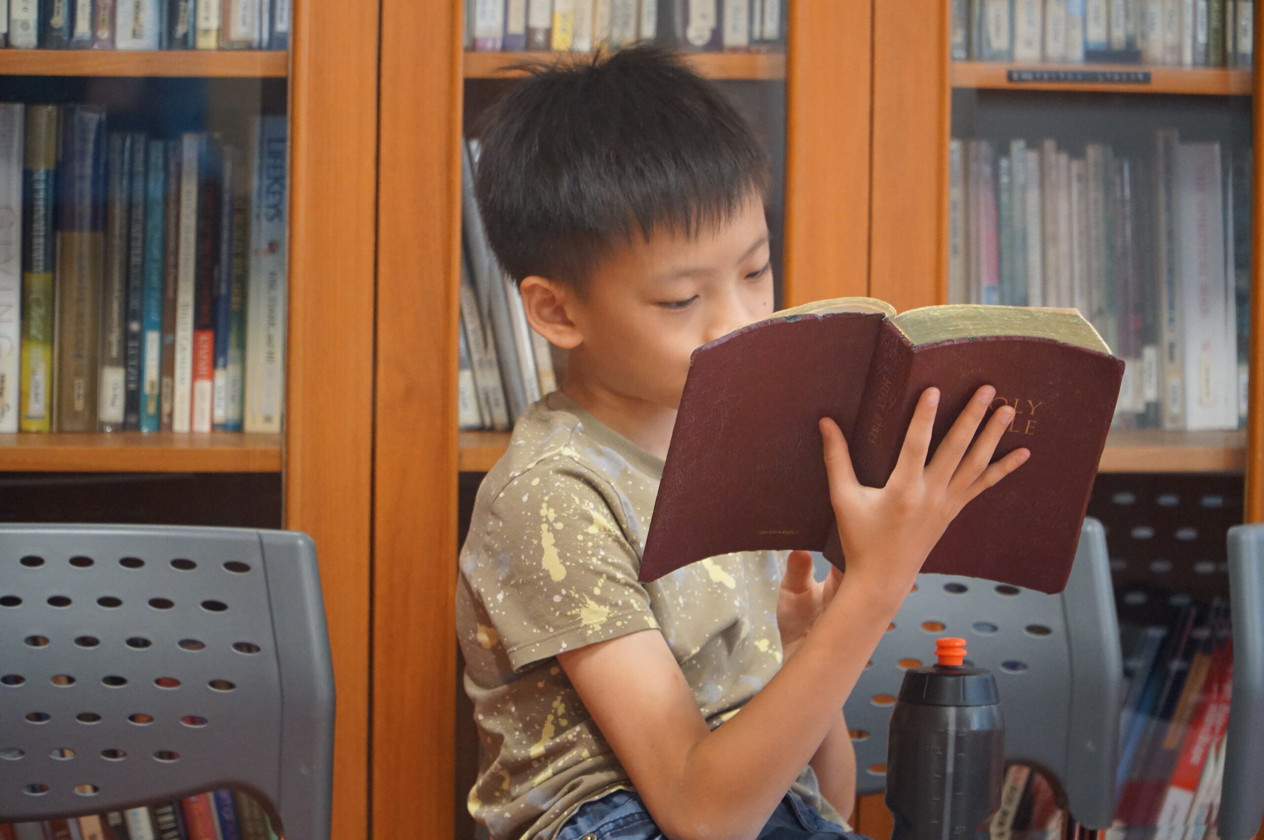 Children learning together at The Rock