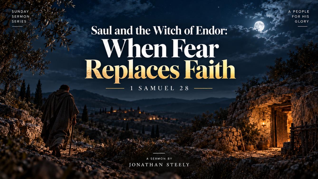 Saul and the Witch of Endor: When Fear Replaces Faith — 1 Samuel 28, a sermon by Jonathan Steely