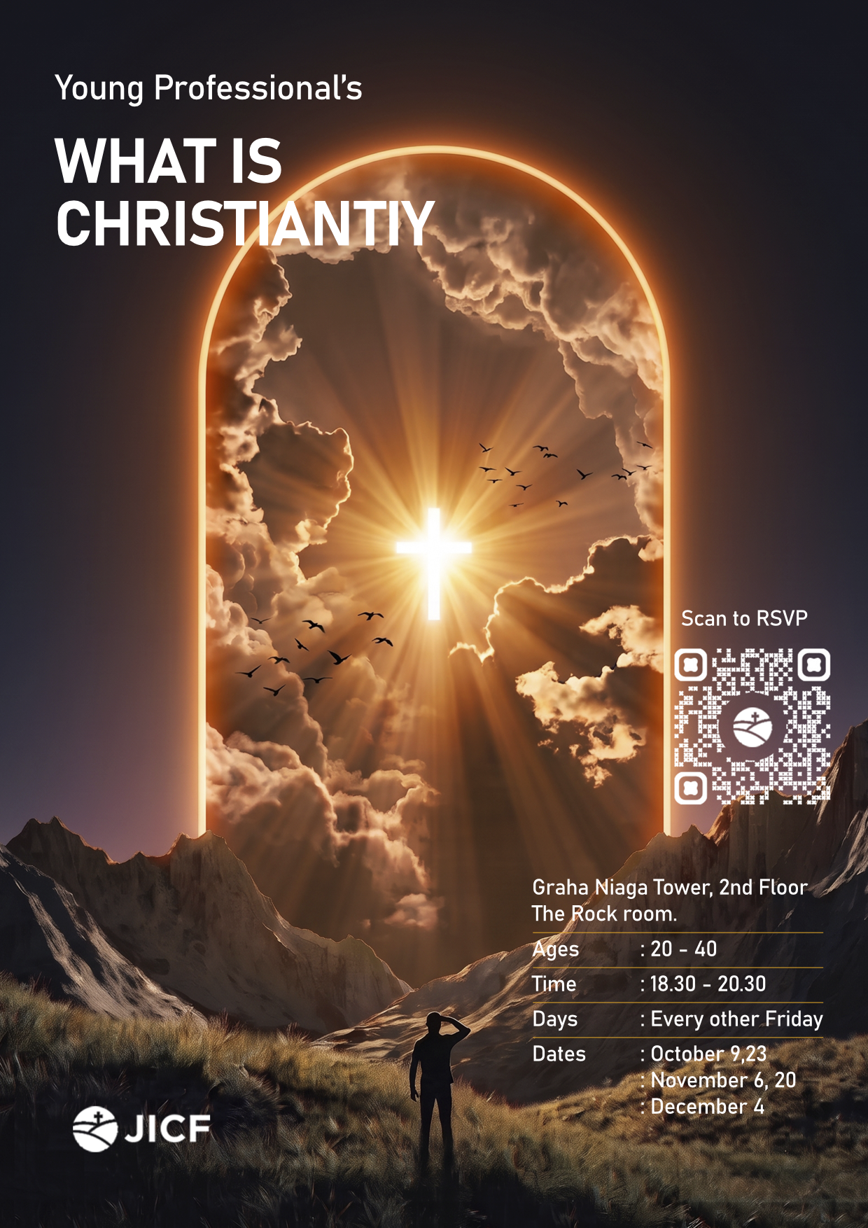 Young Professionals: What Is Christianity? Gatherings from October 9 to December 4, 2026